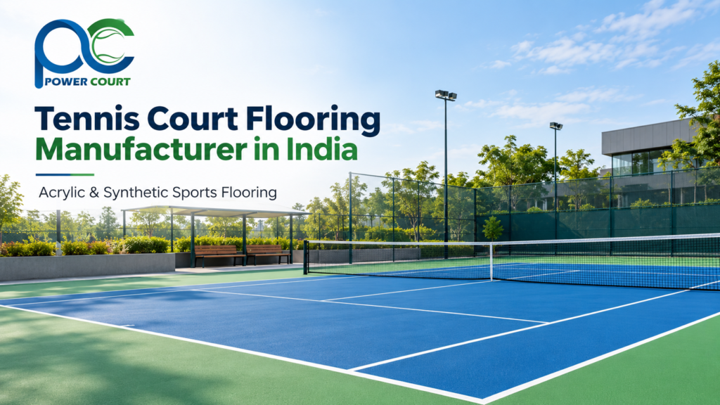 Tennis Court Flooring Manufacturer in India: Durable & High-Performance Sports Surfaces